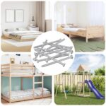 vidaXL Nábytkové skrutky 1000 pcs Strieborná Oceľ