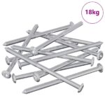 vidaXL Nábytkové skrutky 1000 pcs Strieborná Oceľ – Obrázok 2