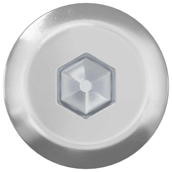 vidaXL Nábytkové skrutky 2 pcs Strieborná M6 x 120 mm Oceľ – Obrázok 3