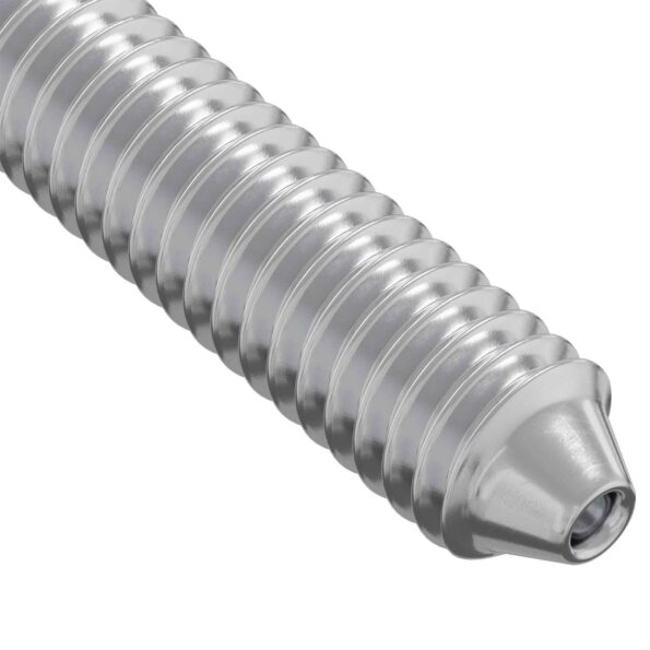 vidaXL Skrutka 12 pcs Strieborná M6 x 120 mm Oceľ – Obrázok 5