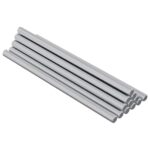 vidaXL Skrutková tyč 900 pcs Strieborná Oceľ – Obrázok 2