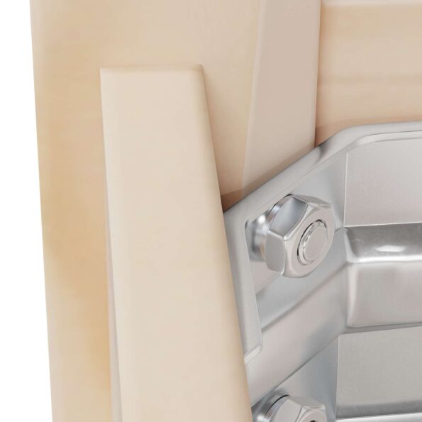 vidaXL vhodné pre ploché podložky 12 pcs Strieborná M7 x 12 mm Železo – Obrázok 6