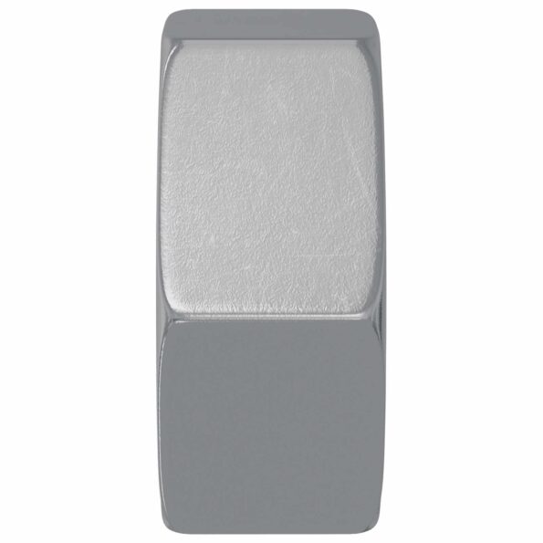 vidaXL Hex matica 2 pcs Strieborná M6 Kov – Obrázok 5
