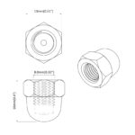 vidaXL Hex žalúdkové matice 3913 pcs Strieborná Kov – Obrázok 7