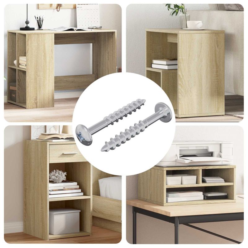 864478_1.jpg vidaXL Skrutka 2 pcs Strieborná 9,8 x 35 mm Železo – Obrázok 1