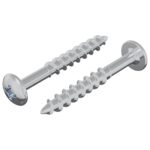 vidaXL Skrutka 2 pcs Strieborná 9,8 x 35 mm Železo – Obrázok 2