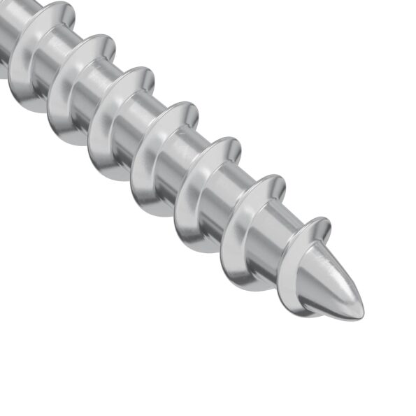 vidaXL Skrutka 2 pcs Strieborná 9,8 x 35 mm Železo – Obrázok 5