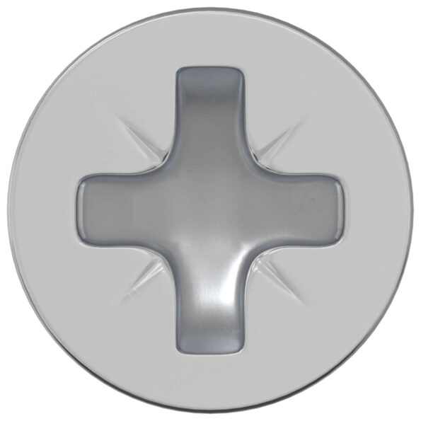 vidaXL Skrutka 2 pcs Strieborná M6 x 12 mm Železo – Obrázok 3