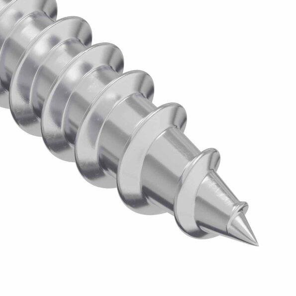 vidaXL Samorezný skrutkový klinc 2 pcs Zinkovaný 4 x 25 mm Oceľ – Obrázok 5