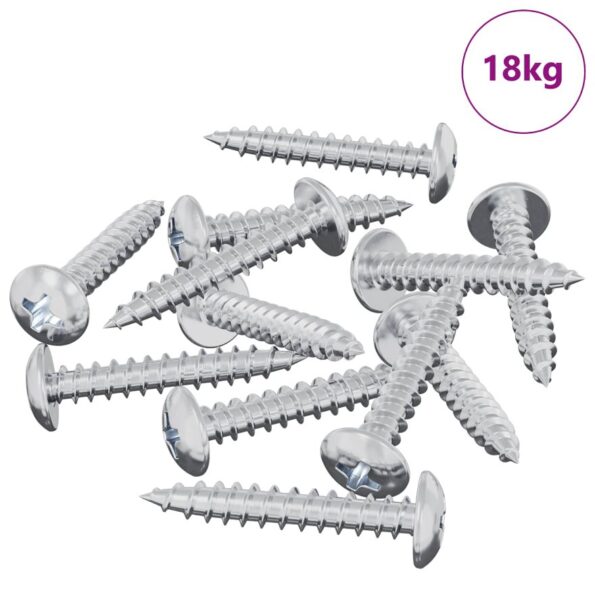 vidaXL Samorezný skrutkový klinc 9231 pcs Zinkovaný Oceľ – Obrázok 2
