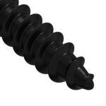 vidaXL Závitový klinc 2 pcs Čierna M4 x 28 mm Oceľ – Obrázok 5