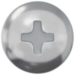vidaXL Drevená skrutka 3273 pcs Strieborná 9,8 x 53 mm Oceľ – Obrázok 3