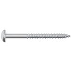 vidaXL Drevená skrutka 3273 pcs Strieborná 9,8 x 53 mm Oceľ – Obrázok 4
