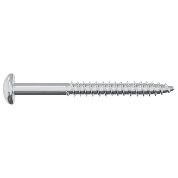 vidaXL Drevená skrutka 3273 pcs Strieborná 9,8 x 53 mm Oceľ – Obrázok 4