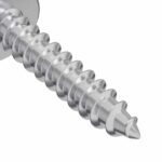 vidaXL Drevo skrutky 2 pcs Strieborná M4 x 20 mm Oceľ – Obrázok 5