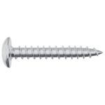 vidaXL Drevo skrutky 12 pcs Strieborná M4 x 25 mm Oceľ – Obrázok 3