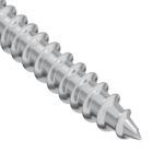 vidaXL Drevo skrutky 12 pcs Strieborná M4 x 25 mm Oceľ – Obrázok 4