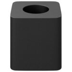 vidaXL Držiak zásuvky 6792 pcs Čierna 15 x 15 x 15mm PP kopolymér – Obrázok 3