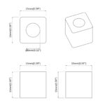 vidaXL Držiak zásuvky 6792 pcs Čierna 15 x 15 x 15mm PP kopolymér – Obrázok 6