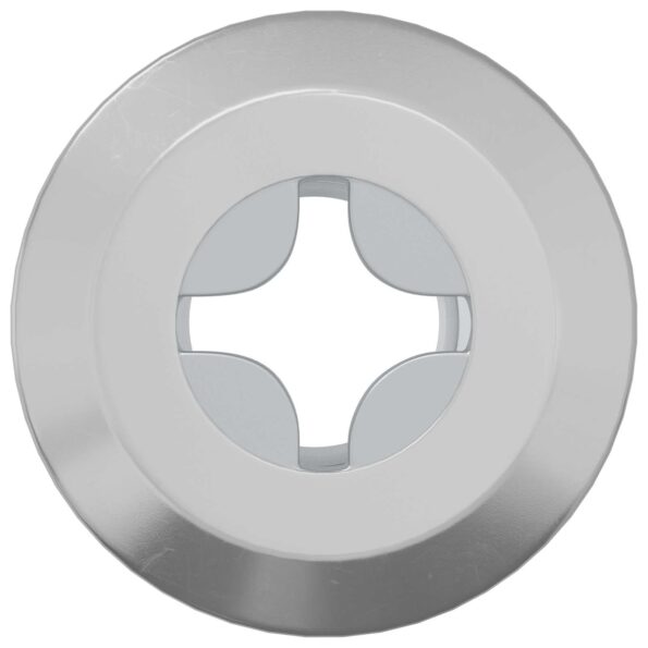 vidaXL Zámková matica 2 pcs Niklová M6 x 15 mm Oceľ – Obrázok 3
