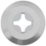 vidaXL Zámková matica 2 pcs Niklová M6 x 25 mm Oceľ – Obrázok 3