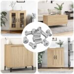 vidaXL Zámková matica 12 pcs Niklová M6 x 25 mm Oceľ