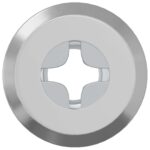 vidaXL Zámková matica 12 pcs Strieborná M6 x 15 mm Oceľ – Obrázok 3