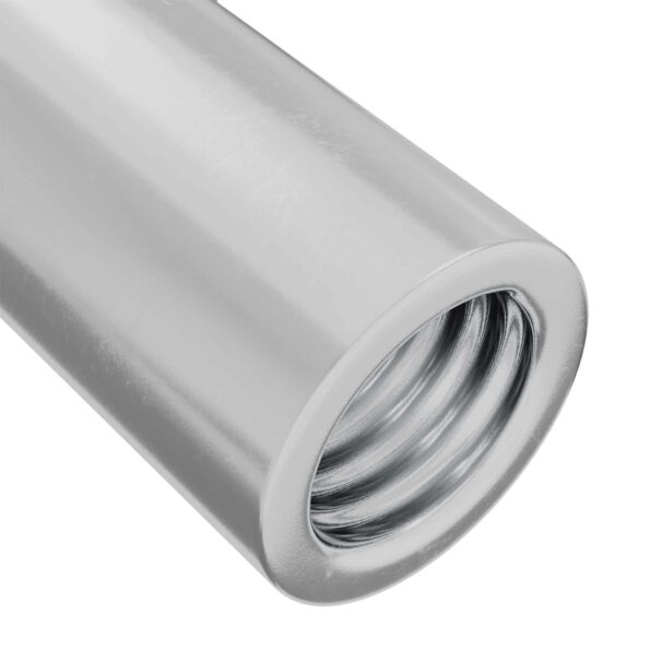 vidaXL Zámková matica 12 pcs Strieborná M6 x 15 mm Oceľ – Obrázok 5