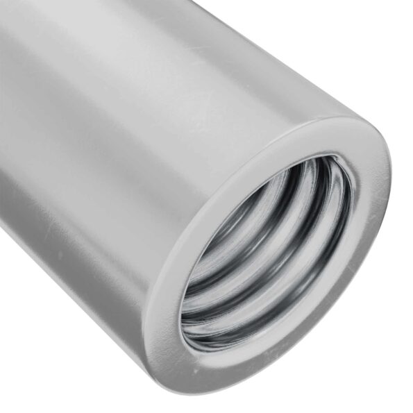 vidaXL Zámková matica 12 pcs Strieborná M6 x 25 mm Oceľ – Obrázok 5