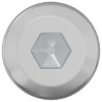 vidaXL Zámková skrutka Jednofarebný 2 pcs Strieborná M6 x 12 mm Oceľ – Obrázok 3