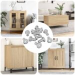 vidaXL Zámková skrutka Jednofarebný 12 pcs Strieborná M6 x 12 mm Oceľ