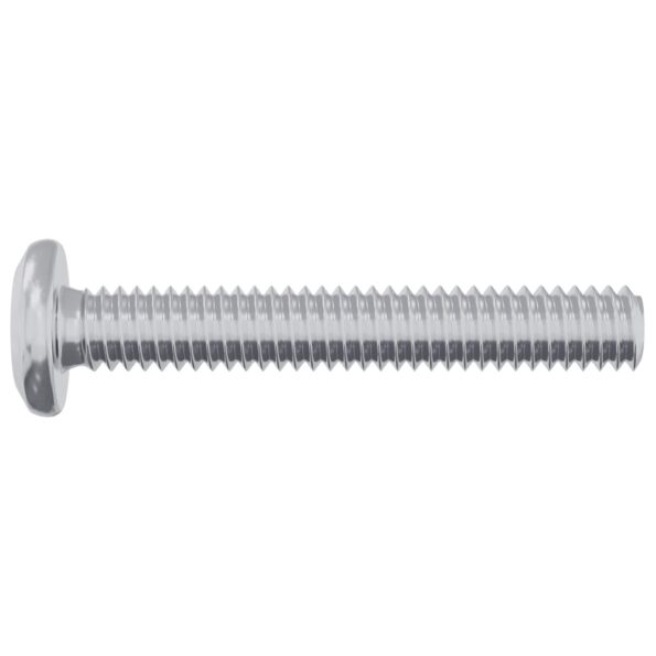 vidaXL Zámková skrutka Jednofarebný 12 pcs Strieborná M6 x 35 mm Oceľ – Obrázok 3