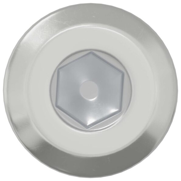 vidaXL Skrutka s hlavou a zámkom 3600 pcs Strieborná Oceľ – Obrázok 3