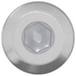 vidaXL Skrutka s hlavou a zámkom 12 pcs Strieborná M6 x 35 mm Oceľ – Obrázok 3