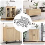 vidaXL Skrutka s hlavou a zámkom 2647 pcs Strieborná Oceľ