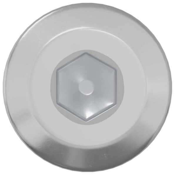 vidaXL Skrutka s hlavou a zámkom 2 pcs Strieborná M6 x 35 mm Oceľ – Obrázok 3