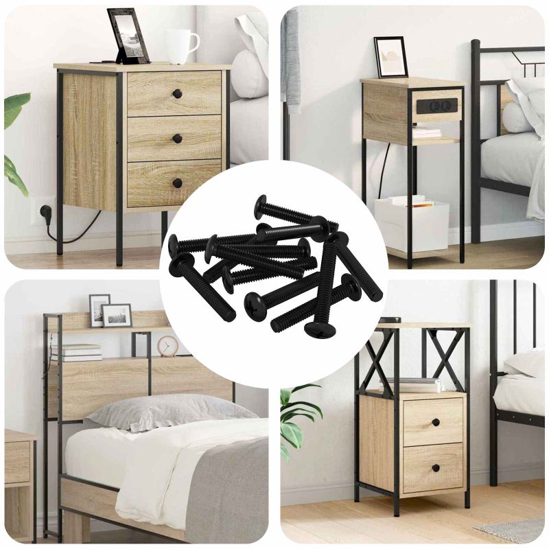 864585_1.jpg vidaXL Skrutka 2647 pcs Strieborná 5 x 30 mm Železo – Obrázok 1