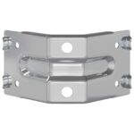 vidaXL Konzola 2 pcs Zinkovaný 106 x 55 x 1,5mm Oceľ – Obrázok 3