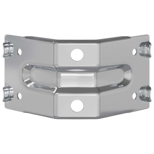 vidaXL Konzola 2 pcs Zinkovaný 106 x 55 x 1,5mm Oceľ – Obrázok 3