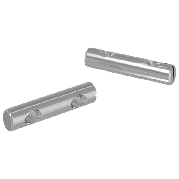 vidaXL Matica 2 pcs Zinkovaný 60 x 12 mm Železo – Obrázok 2