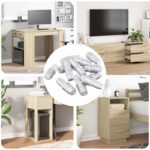 vidaXL Policová klin 7200 pcs Strieborná 7 x 16 mm Železo