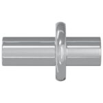 vidaXL Policová klin 2 pcs Strieborná 8,6 x 8,6 x 14,6 mm Oceľ – Obrázok 3
