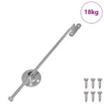 vidaXL Ťahový pánt 439 pcs Strieborná Železo – Obrázok 10