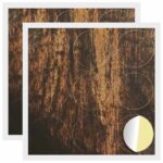 vidaXL Samolepiaci obal na skrutky 2 pcs Staré drevo Ø 20 x 0,5 mm – Obrázok 2