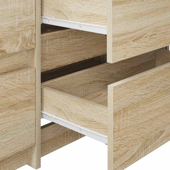 vidaXL Posuv zásuvky 87 pcs Biela Oceľ – Obrázok 6