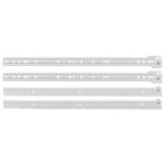 vidaXL Posuv zásuvky 49 pcs Biela Oceľ – Obrázok 4