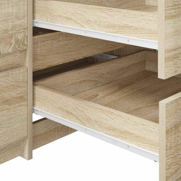 vidaXL Posuv zásuvky 49 pcs Biela Oceľ – Obrázok 6