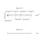 vidaXL Posuv zásuvky 49 pcs Biela Oceľ – Obrázok 8