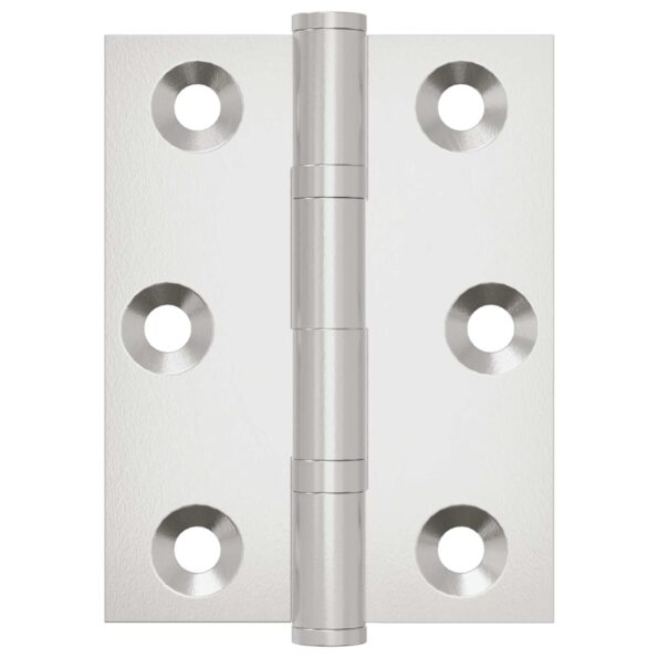vidaXL Pánt 720 pcs Strieborná 50 x 38 x 1,3 mm Oceľ – Obrázok 4