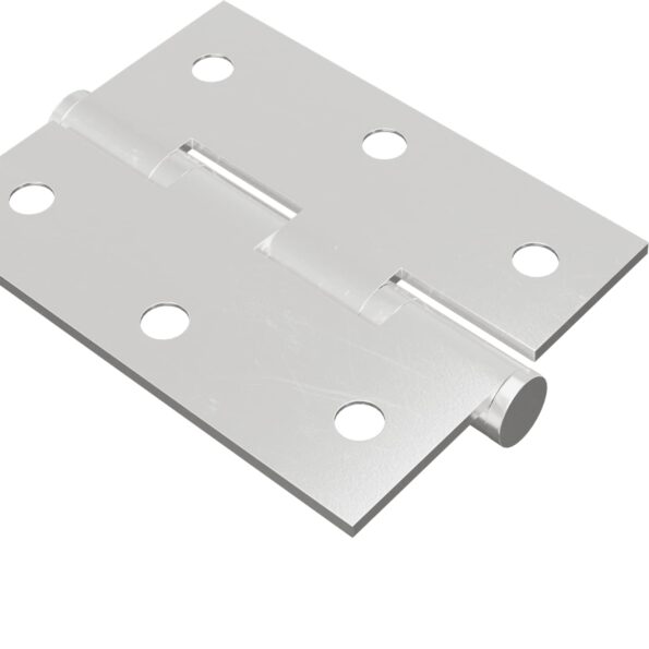 vidaXL Pánt 720 pcs Strieborná 50 x 38 x 1,3 mm Oceľ – Obrázok 7